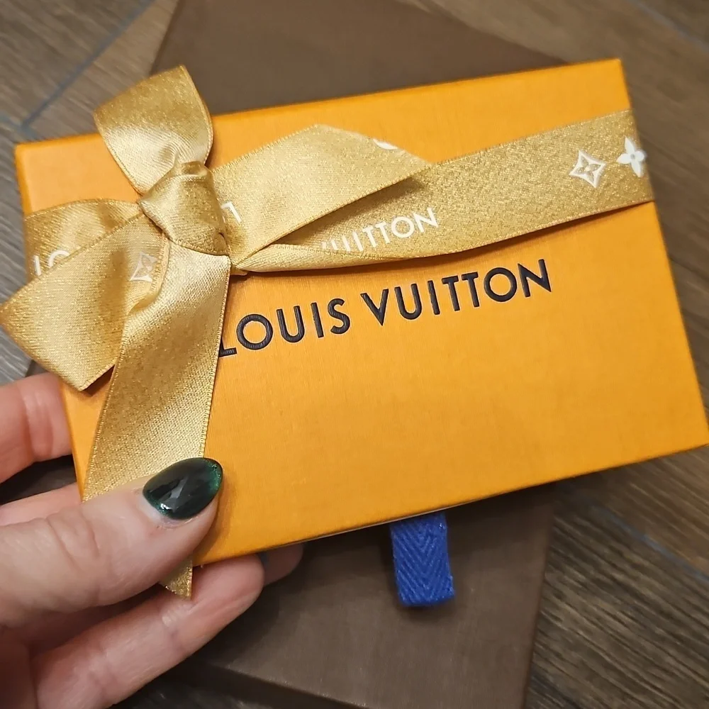 Louis Vuitton Vintage Brass Padlock Pair #228 w/ 2 Keys & Box